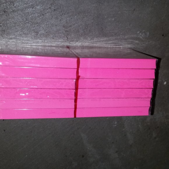 12pads Post It Notes 654 3x3 100/each Neon Pink - Picture 2 of 3